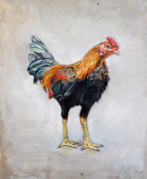 rooster painting